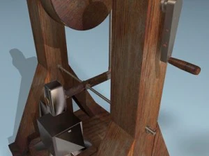 m&aacute;quina de martelo autom&aacute;tico leonardo Modelo 3D