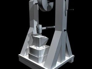 m&aacute;quina de martelo autom&aacute;tico leonardo Modelo 3D