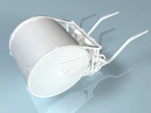 leonardo mechanical drum 3D Model