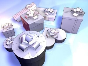 xmas gifts 3D 模型