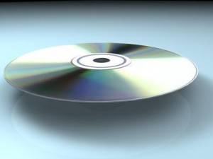 cd dvd Modelo 3D