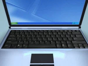 一般的なノートブック 3Dモデル