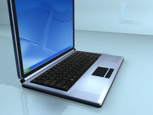 일반 노트북 3D 모델