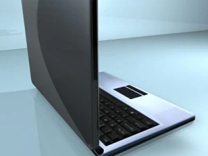 일반 노트북 3D 모델