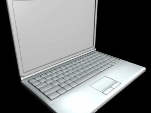 일반 노트북 3D 모델