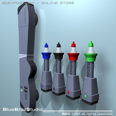 mimio 3D Model .c4d .max .obj .3ds .fbx .stl .blend 