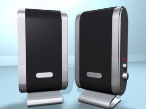 pc speakers 3D मॉडल