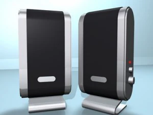 altoparlanti del computer Modello 3D