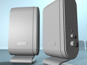 pc speakers 3D मॉडल