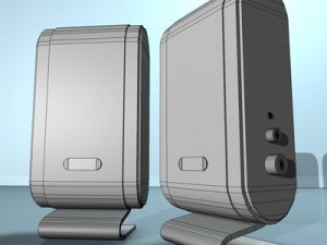 pc speakers 3D मॉडल