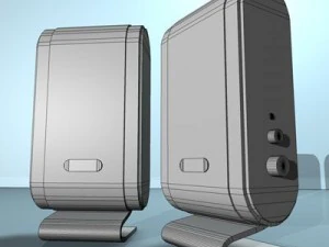 altoparlanti del computer Modello 3D