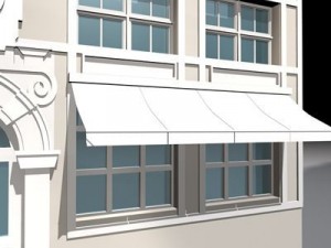 old style facade Modello 3D