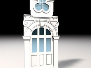 old style portal 3D Model