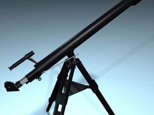 telescope 3D Model