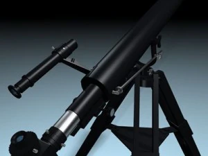 telescope 3D Model