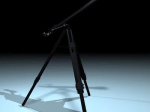 telescope 3D Model