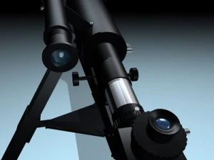 telescope 3D Model