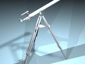 telescope 3D Model