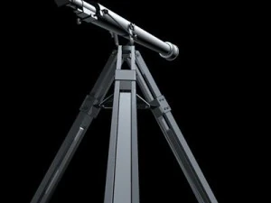 telescope 3D Model