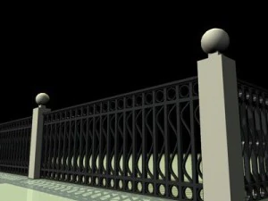 ringhiera Modello 3D