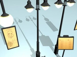 caf restaurant tools 3D Model