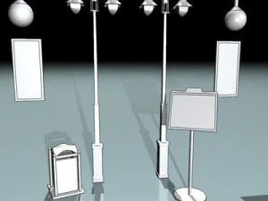 caf restaurant tools 3D Model
