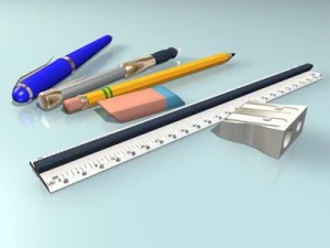 pens 3D Model