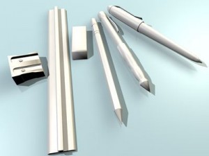 pens 3D Model