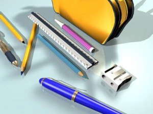 school case 3D Model