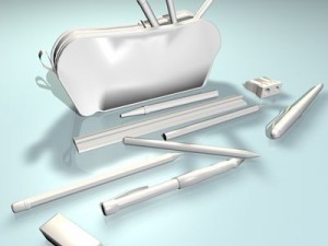 school case 3Dモデル