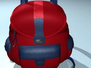 zaino Modello 3D