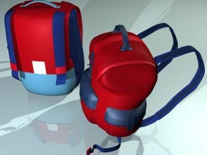 बैकपैक 2 3D मॉडल