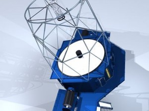 observatory with telescope 3D Model