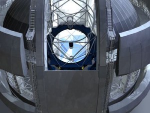 observatory with telescope 3D Model