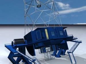 telescope 3D Model