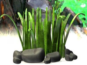 grass cartoon 3D Model