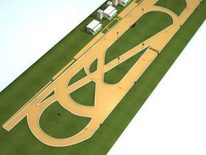 complete horserace 3D Model