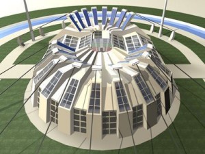 athletic stadium 3D Model