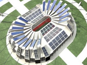 athletic stadium 3D Model