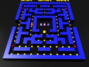 pacman 3D मॉडल