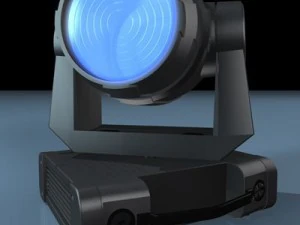 moving heads wash light 3D Model