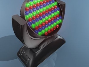 led moving head Model 3D
