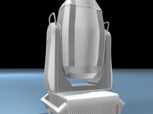 spot moving head Modèle 3D