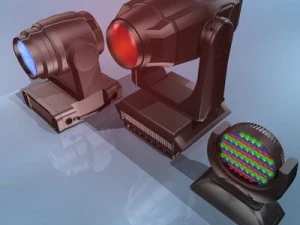 kolekcja ruchomych gł&oacute;w Model 3D