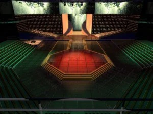 Fernsehsendung einstellen 3D Modell