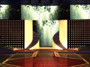 set tv show 3D Model