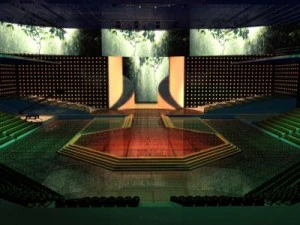 set tv show 3D Model