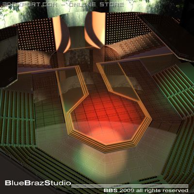 tv set show 2 Model 3D .c4d .max .obj .3ds .fbx .stl .blend 