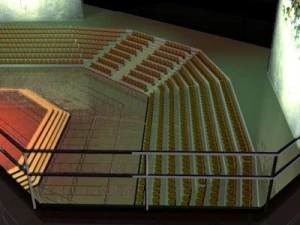 tv set show 2 3D Model
