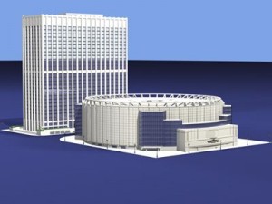 madison square garden 3D-Modell